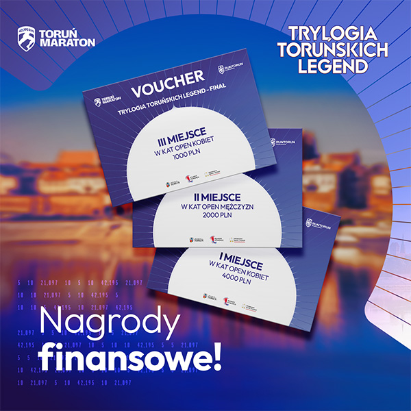 Nagrody dla najlepszych maratończyków