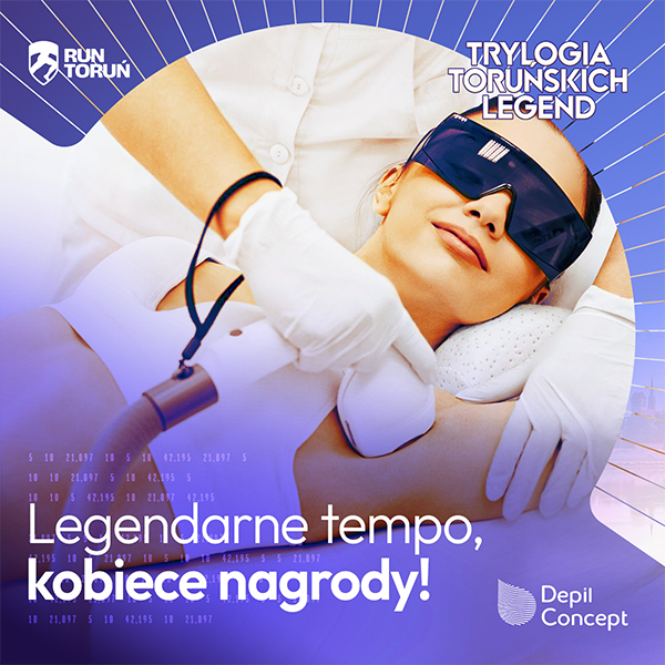 DepilConcept Toruń nagradza kobiety na 5 km!